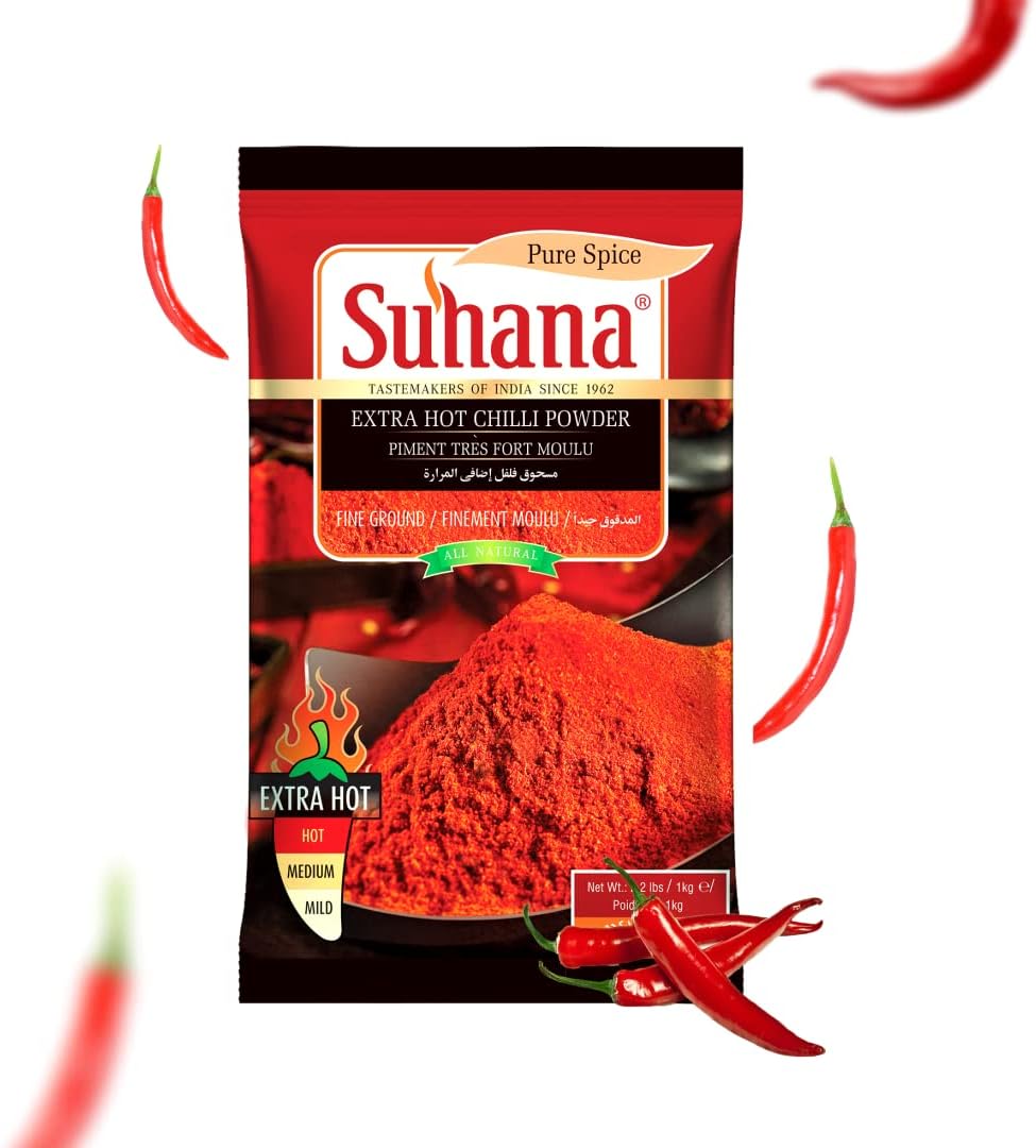 Suhana Extra Hot Chilli Powder 1 kg