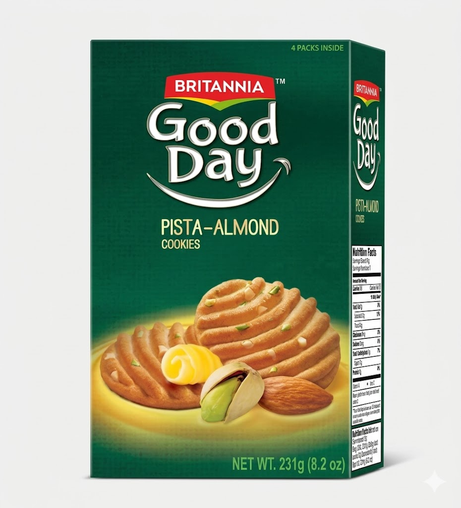Britannia Pista-Almond Cookies 231g