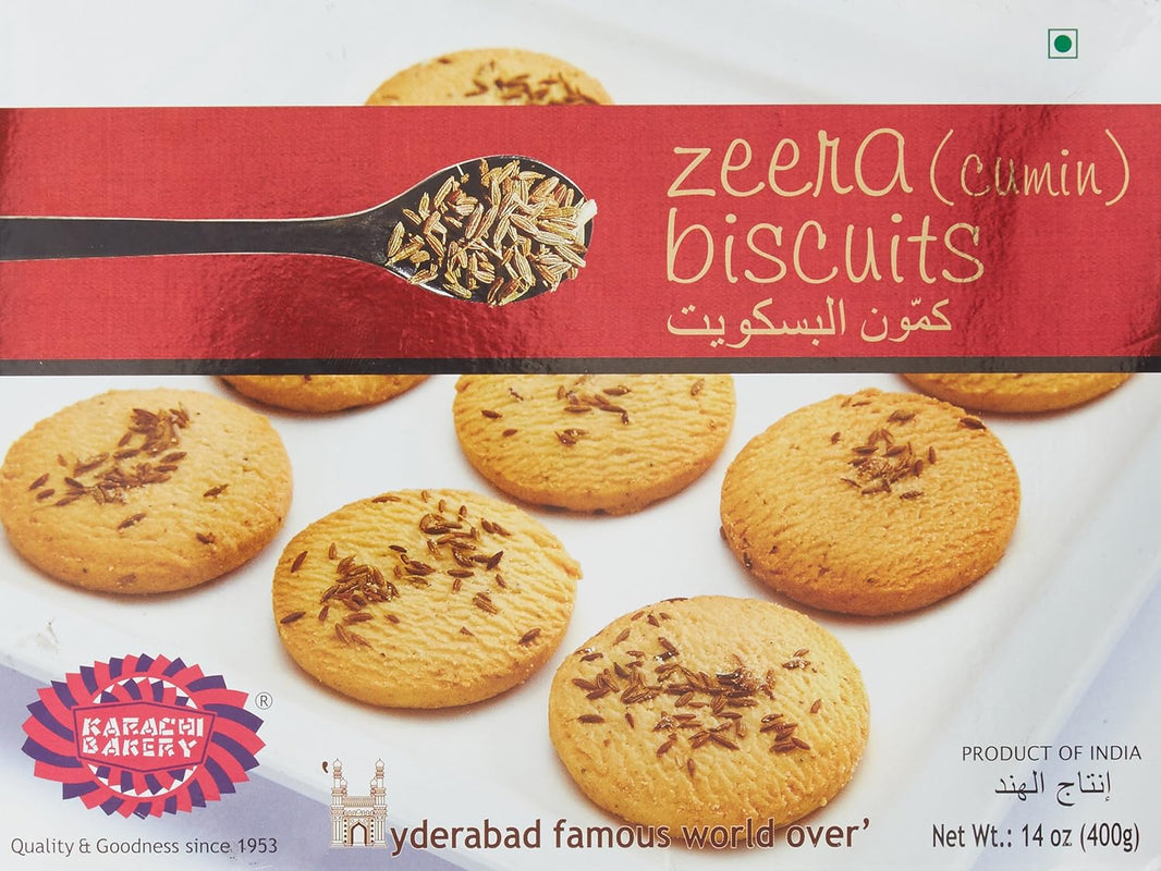 Karachi Bakery Zeera (Cumin) Biscuits 400g