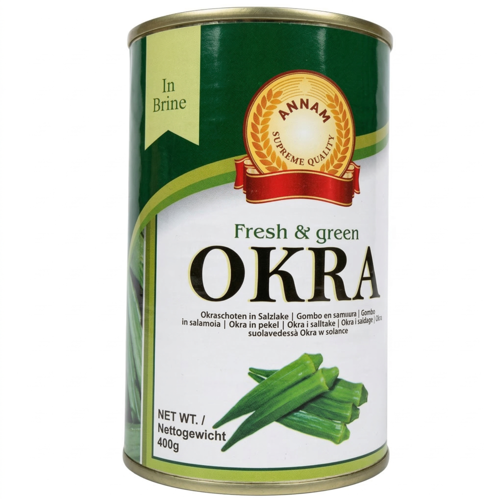 Annam Canned Okra 400g