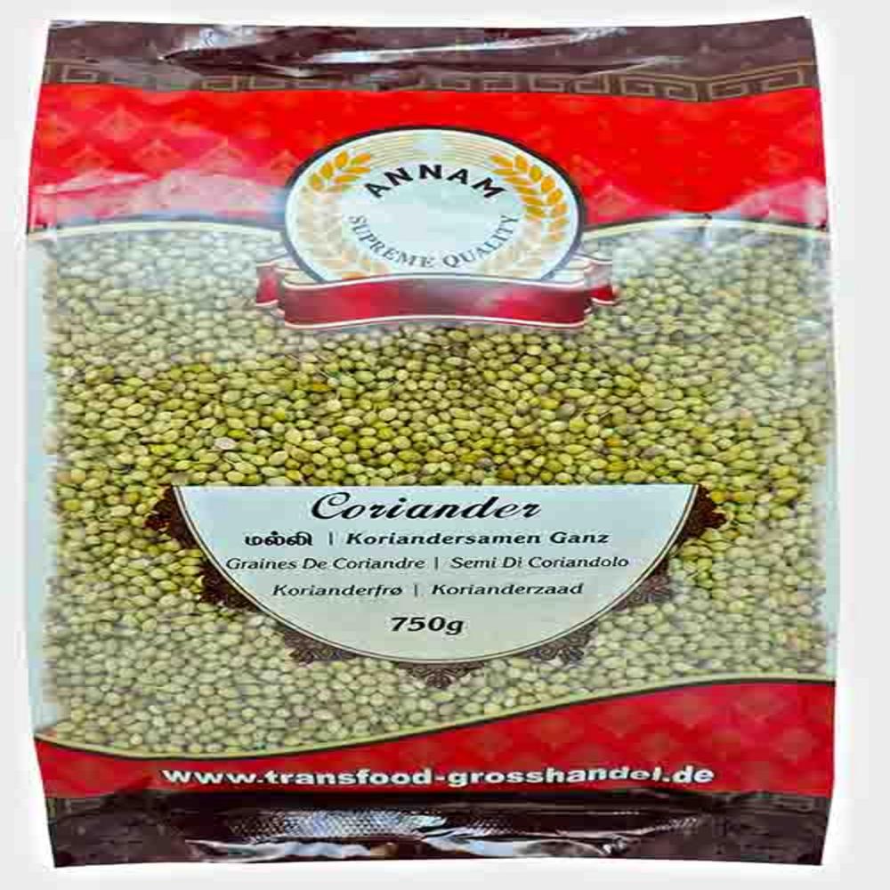 Annam Dhania Whole (Coriander) 750g