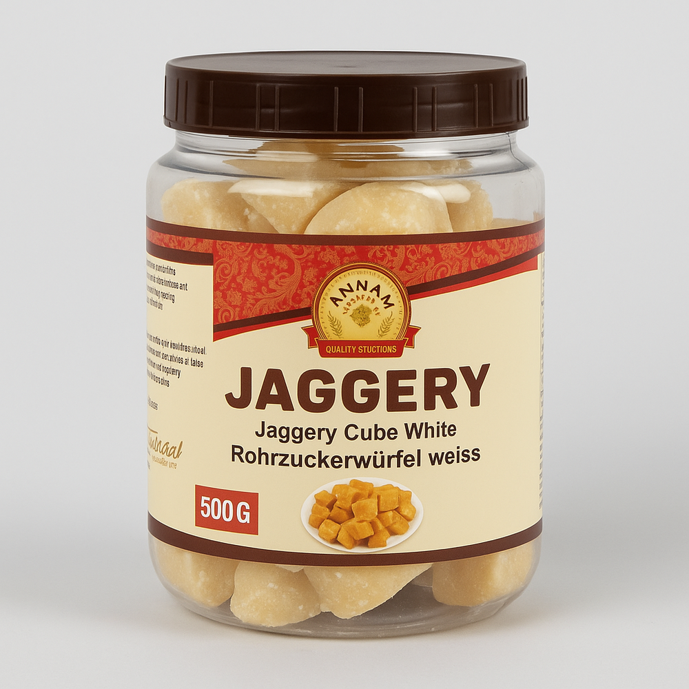 Annam Jaggery Cube White 500g