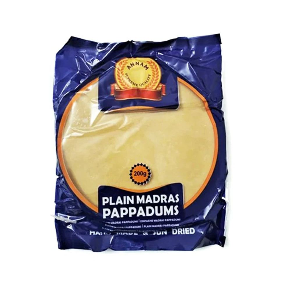 Annam Plain Papadum 200g