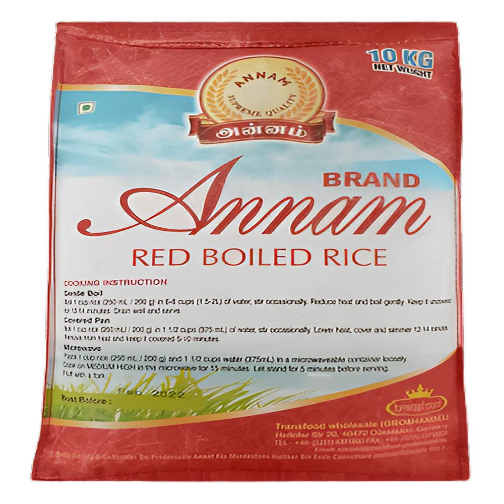 Annam Red Parboiled Matta Rice 10kg