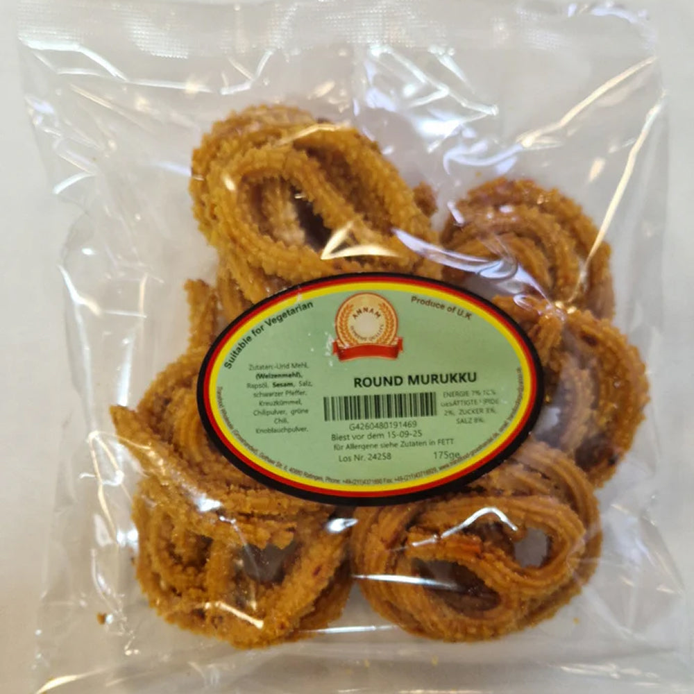Annam Round Murukku (Spicy) 175g