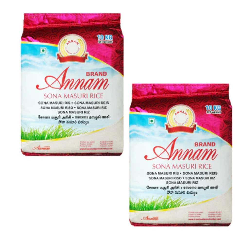 Annam Sona Masoori Rice (Bundle of 2x10kg)