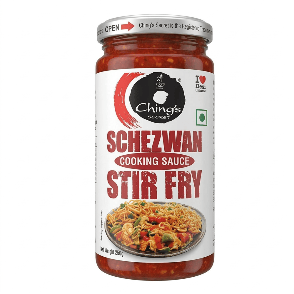 Ching's Secret Desi Chinese Schezwan Stir Fry Cooking Sauce, 250g