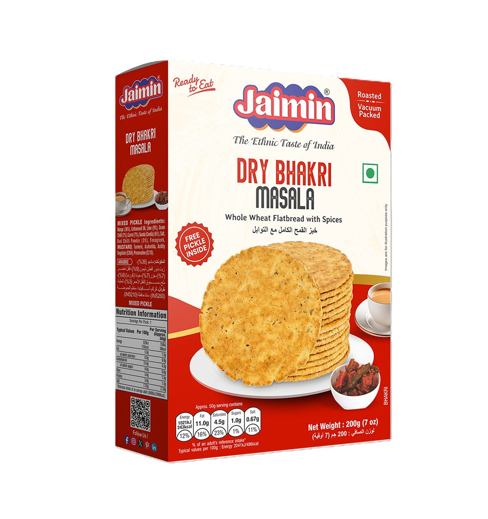Jaimin Dry Masala Bhakri 200g