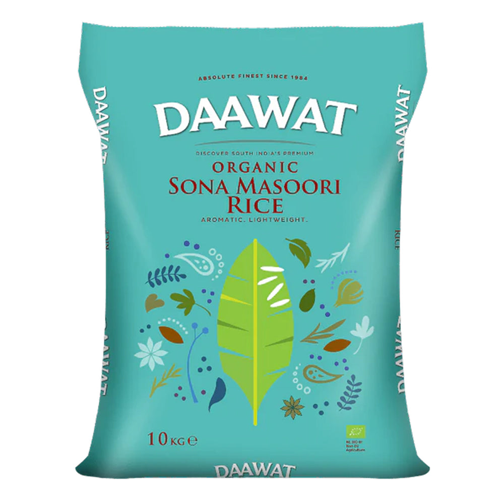 Daawat Sona Masoori Rice Organic - 10kg