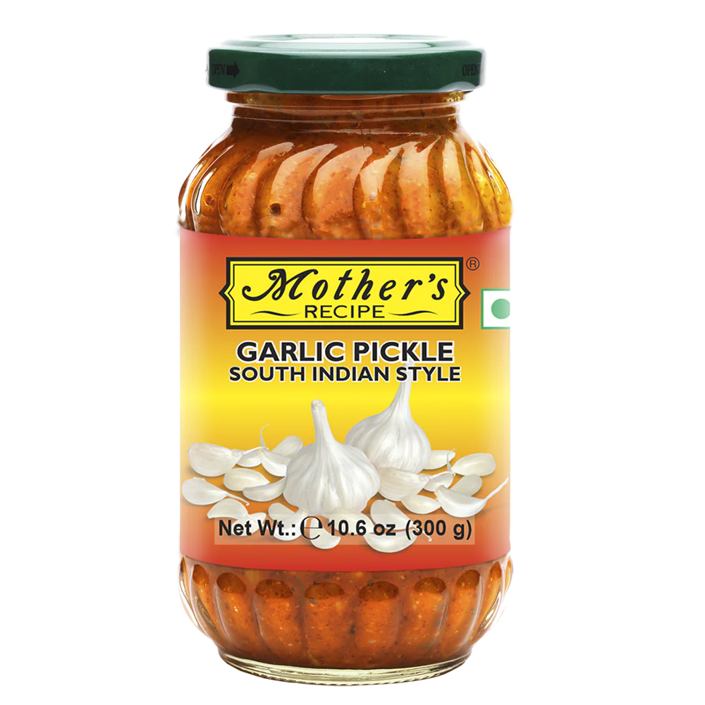 MOTHER'S RECIPE GARLIC PICKLE ( SOUTH INDIAN STYLE), 300G