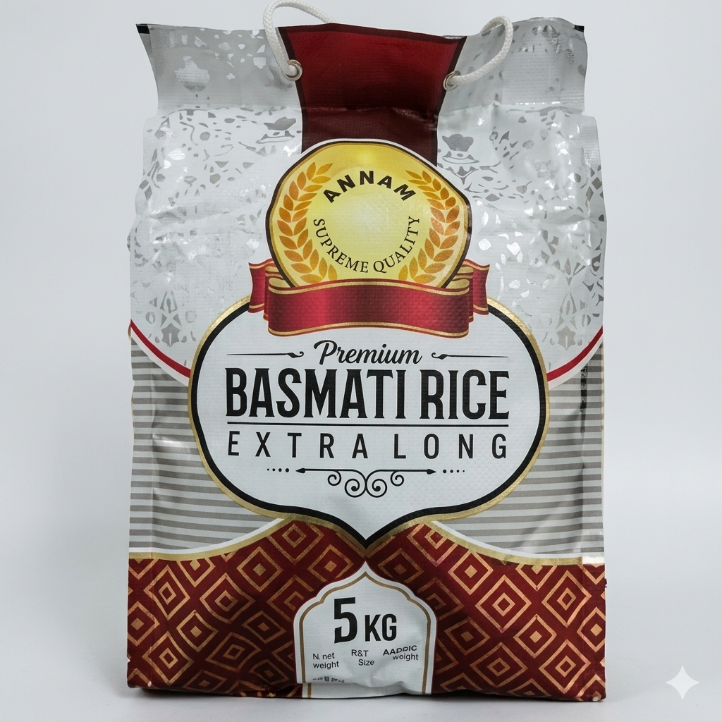 Annam Extra Long Basmati Rice 5kg