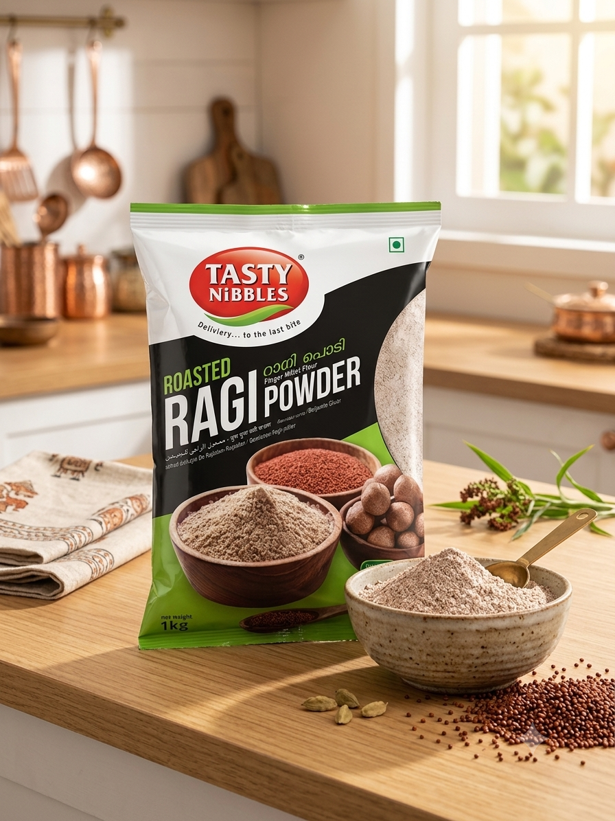 Tasty Nibbles Roasted Ragi Powder 1kg
