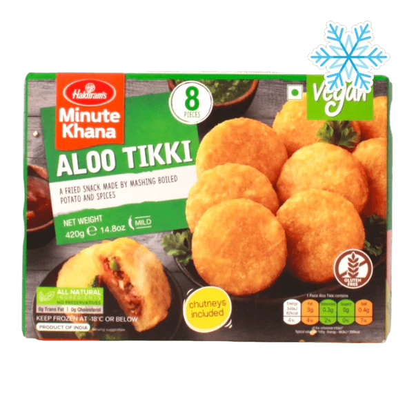 Haldiram Aloo Tikki (Vegan) 420g