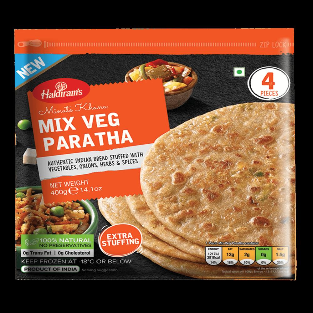 Haldiram's Mix-Veg Paratha