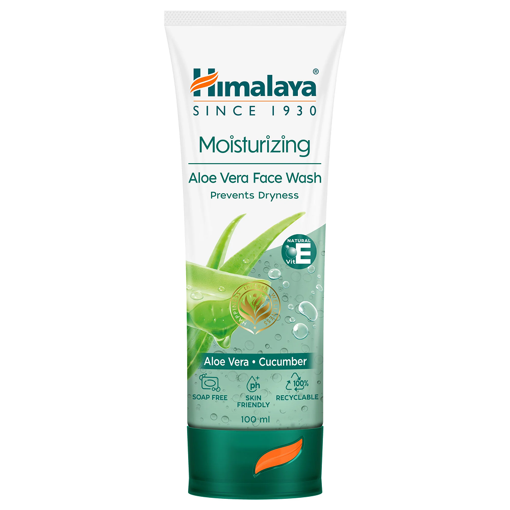 Himalaya Moisturising Aloe Vera Face Wash 100 ml
