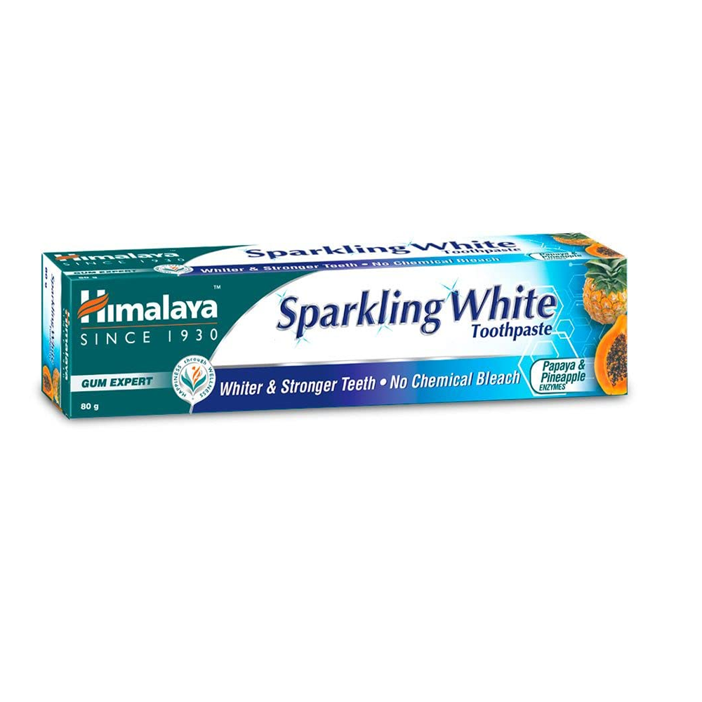 Himalaya Sparkling White Gel Toothpaste 80g
