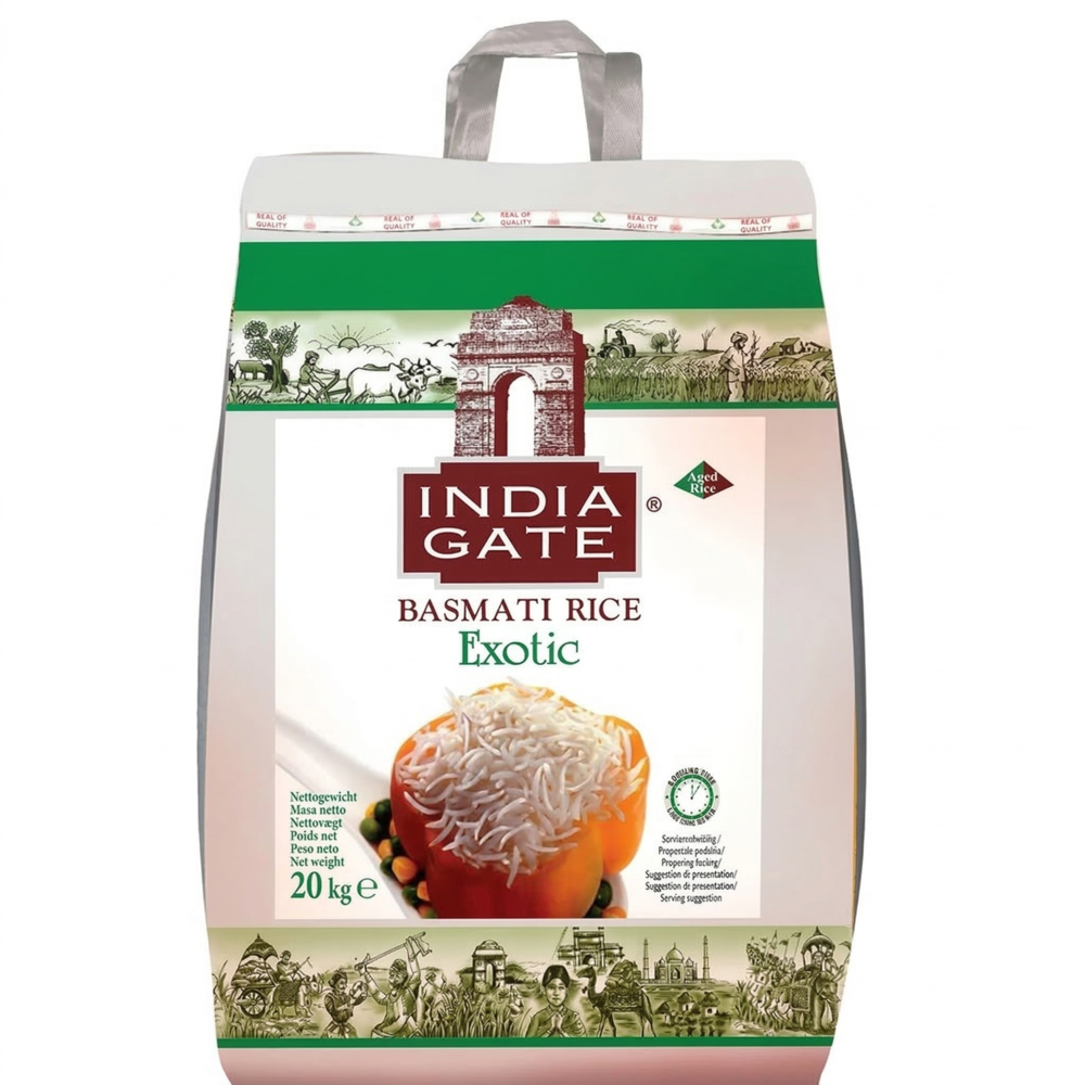 India Gate - Exotic Basmati Rice 20kg