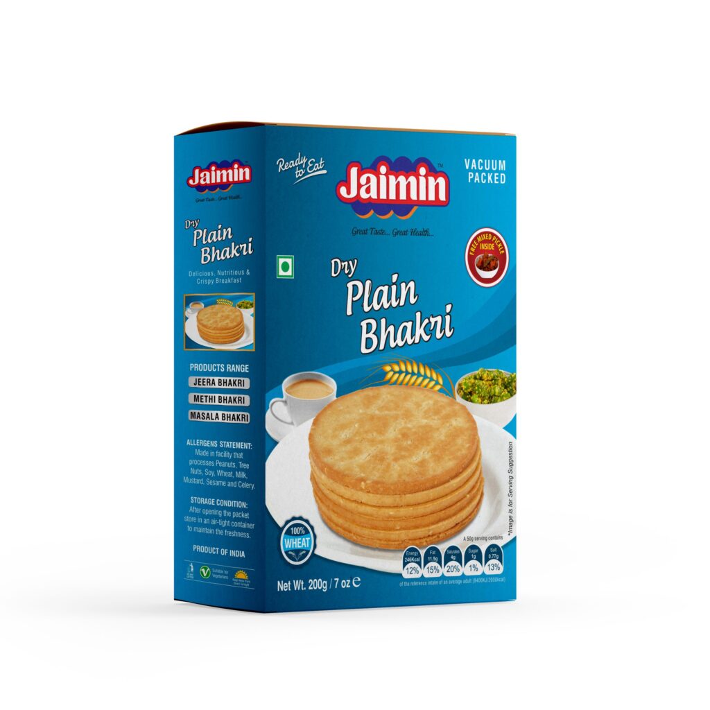 Jaimin Dry Plain Bhakri 200g