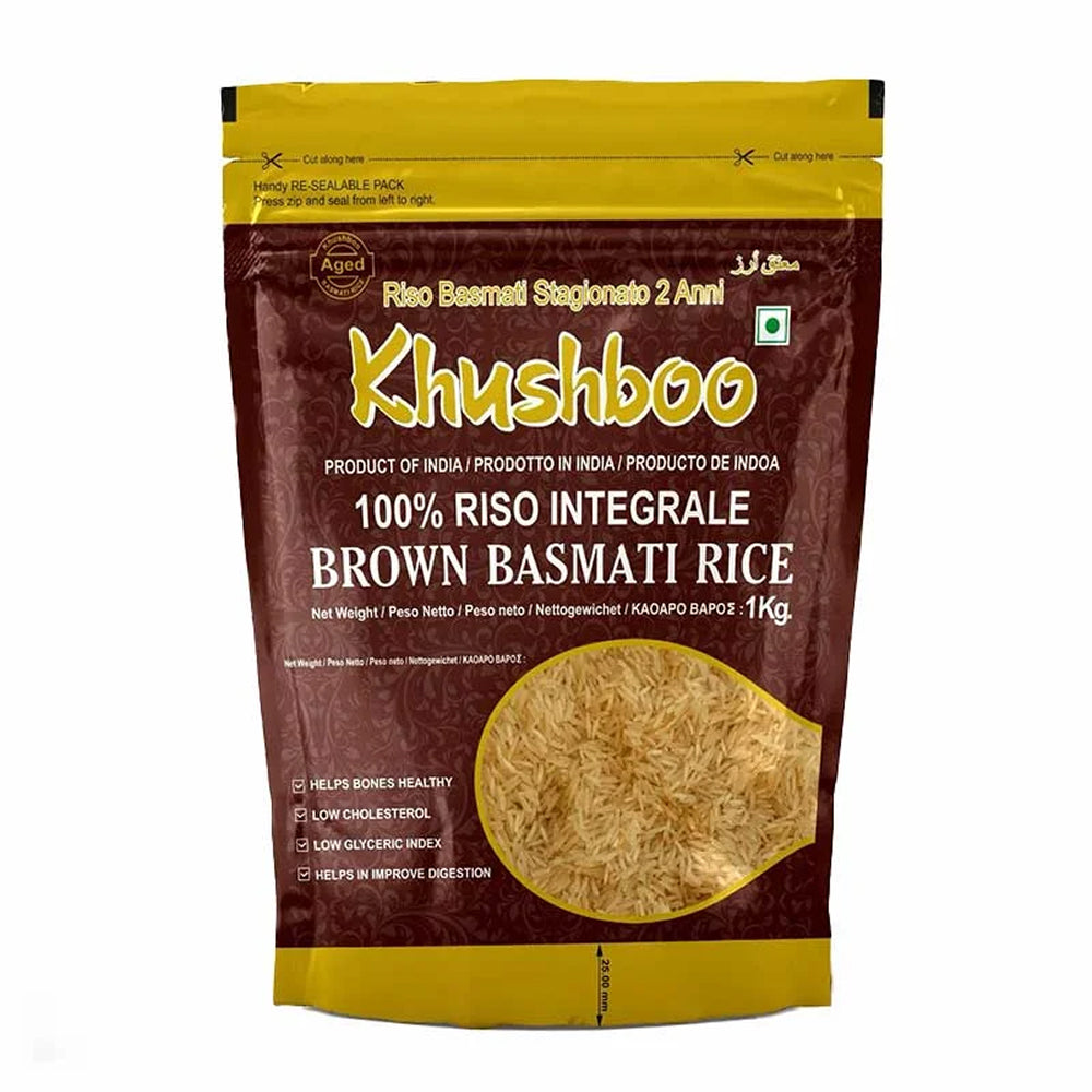 Khushboo Brown Basmati Rice 1kg