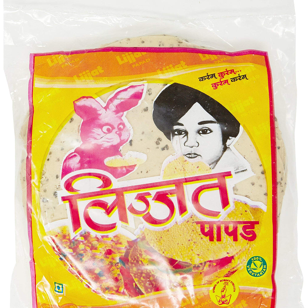 Lijjat Jeera Papad 200g