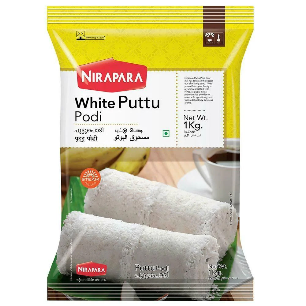 Nirapara White Puttu Podi 1kg