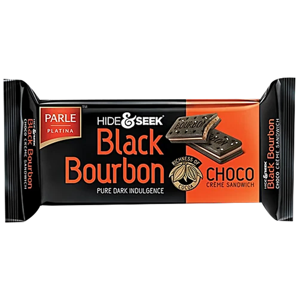 Parle hide and seek black bourbon chocolate 100g