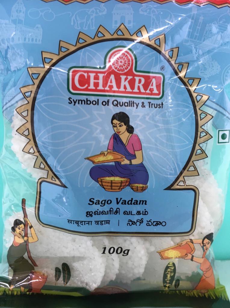 Chakra Sago Papadam 100g