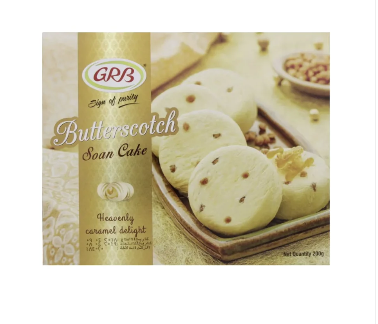 GRB Butterscotch Soan Cake – 200g