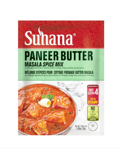 Suhana Paneer Butter Masala Mix 50G