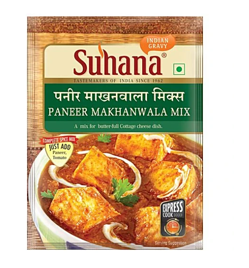 Suhana Paneer Makhanwala Mix, 50 g
