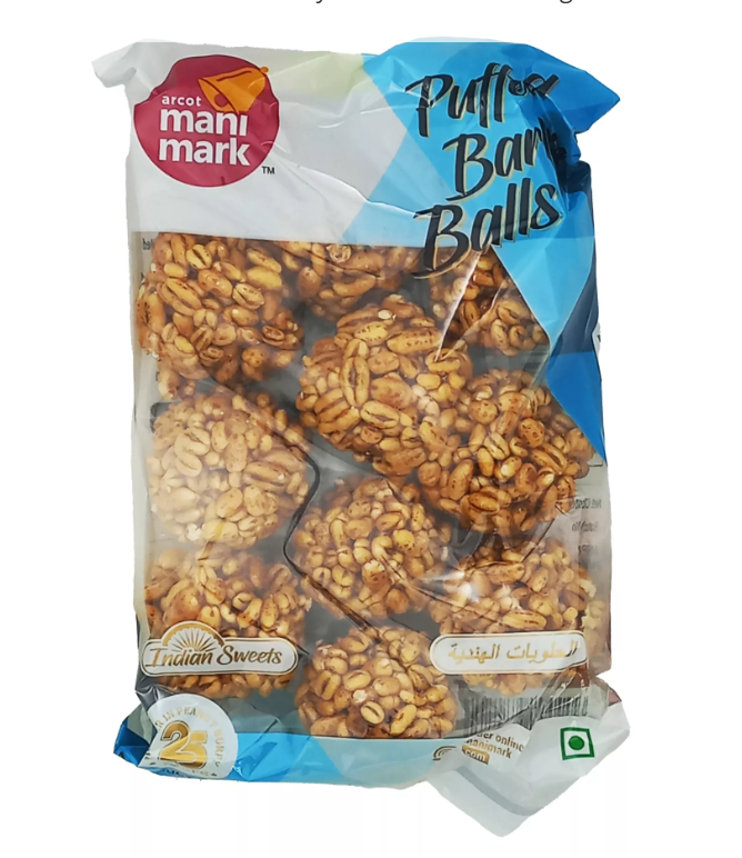 Mani Mark Puffed Barley Balls 125g