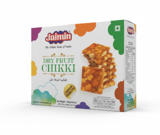 Jaimin Dry Fruit Chikki 100g