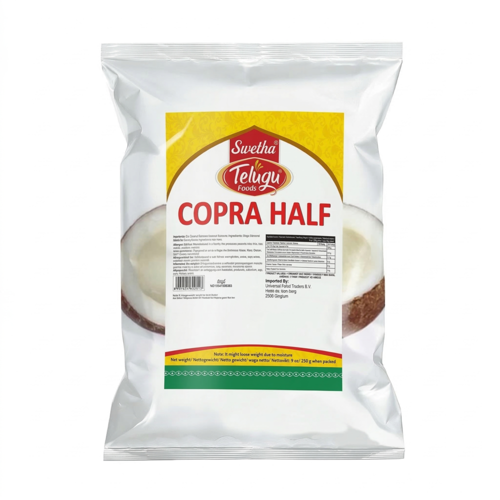 Telugu Foods Coconut Copra Half 250g