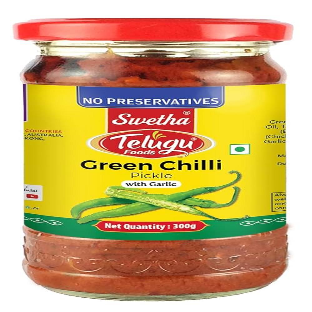 Telugu Foods green chilli pickle