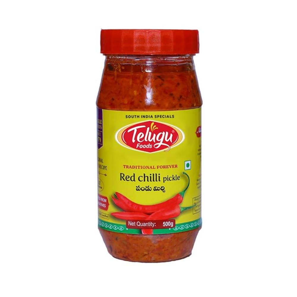 Telugu Red Chilli Pickle 300g
