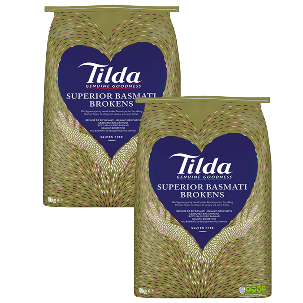 Tilda Basmati Broken Rice (Bundle of 2 x 10kg)