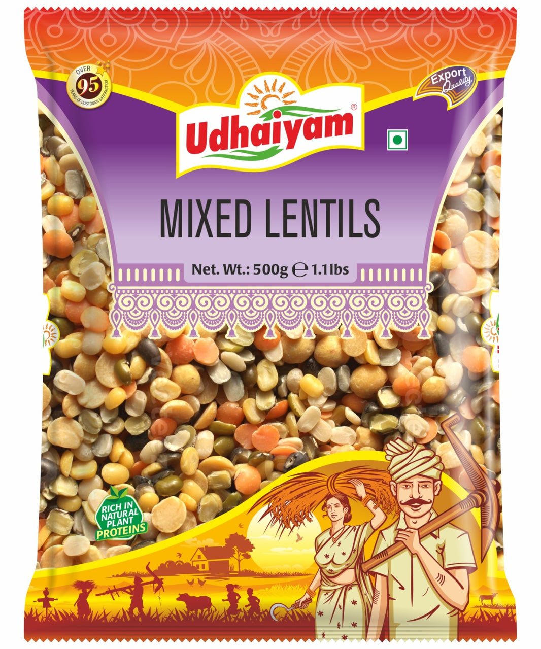 Udhaiyam Mixed Lentils 1kg