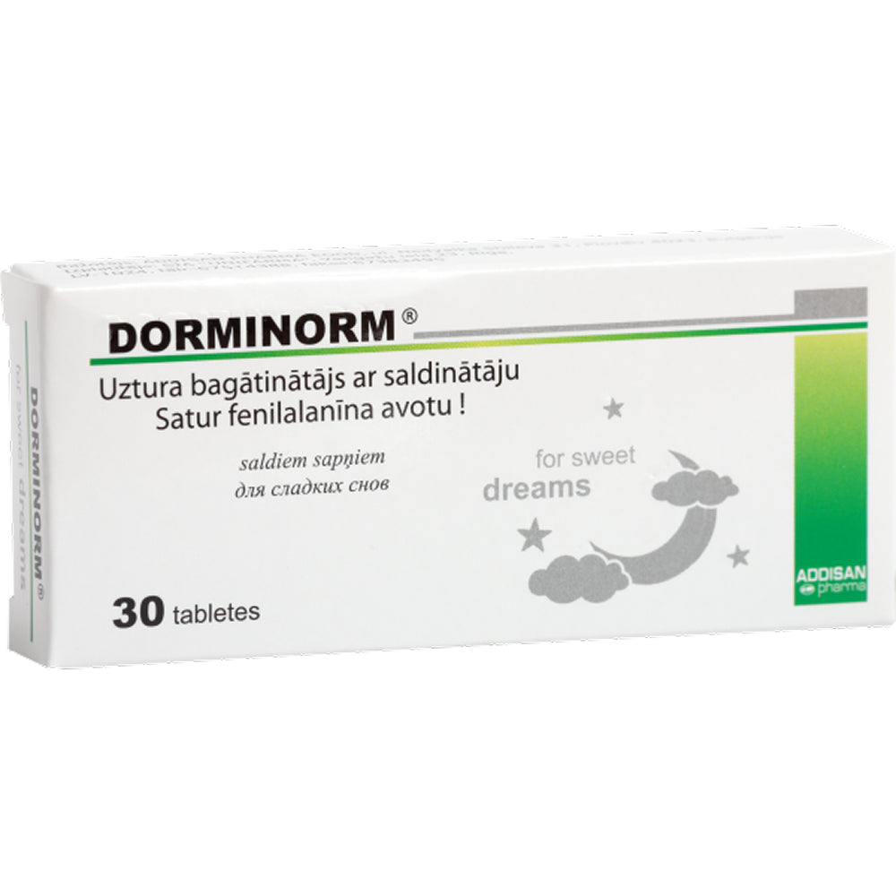 Unifarma DORMINORM melatonīns 30caps