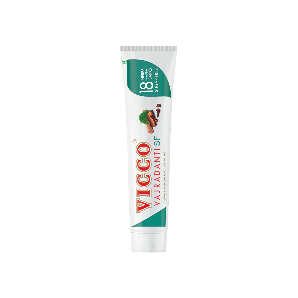 Vicco Vajradanti Toothpaste - Sugar Free 80 g
