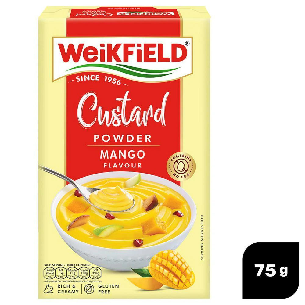 Weikfield Custard Powder Mango Flavour 75g