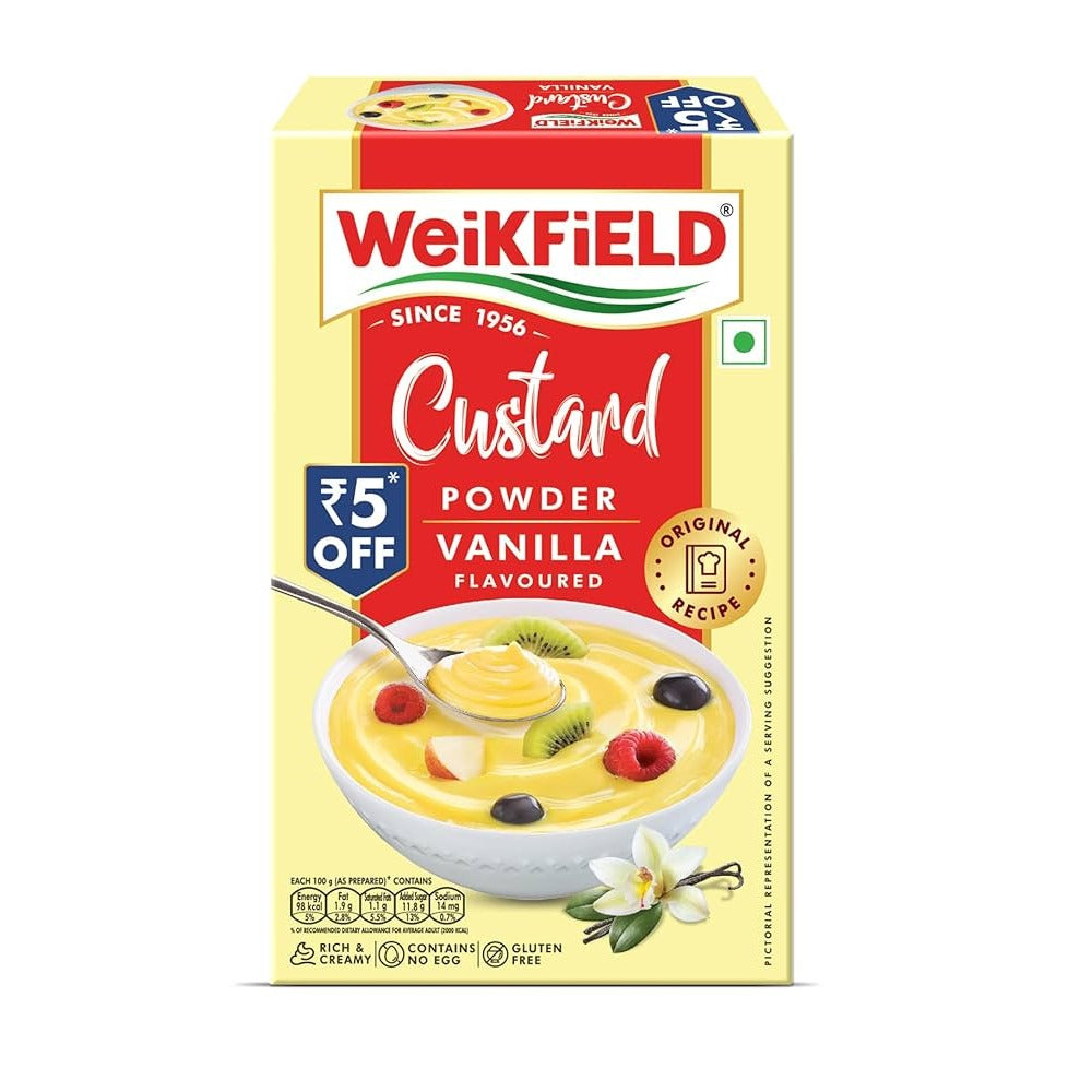 Weikfield Custard Powder Vanilla - 100g
