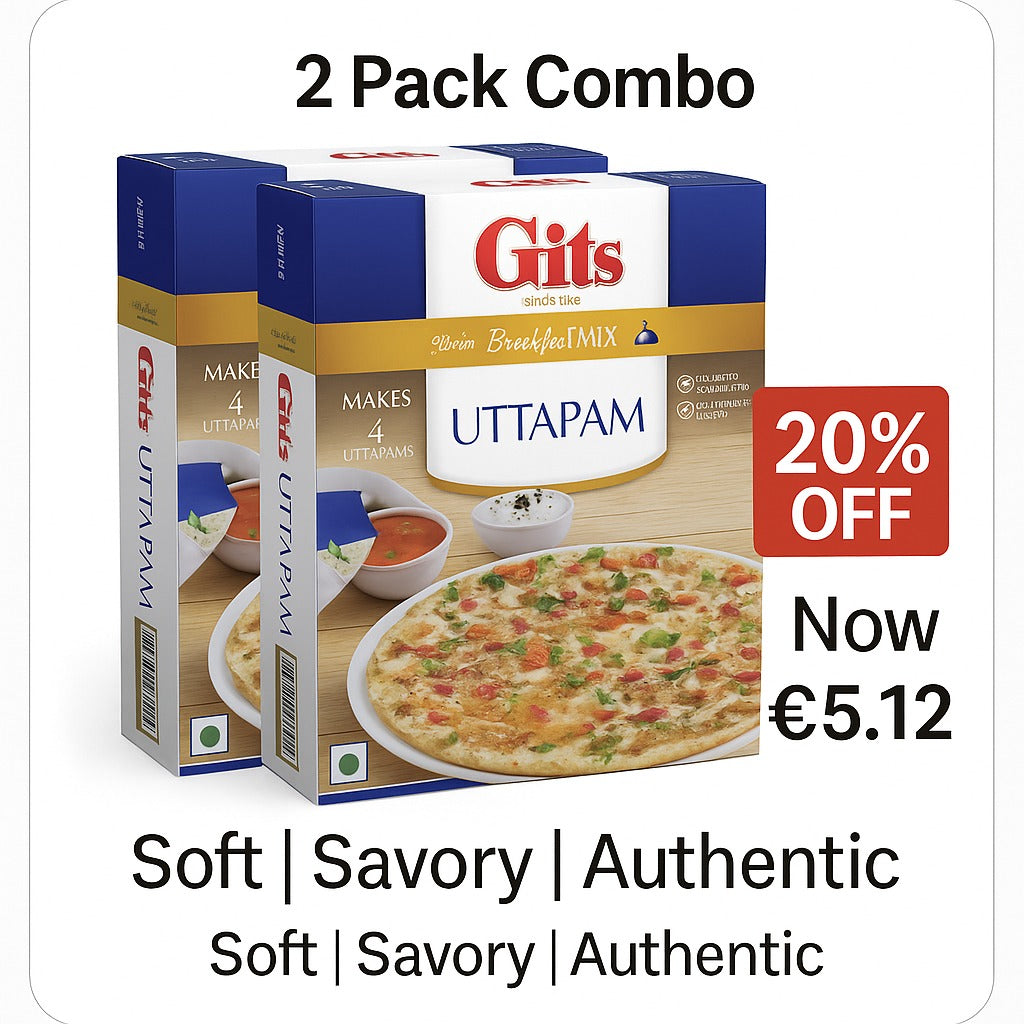 Gits Uttapam Soft/Savory/Aunthentic (Bundle of 2)-20% off