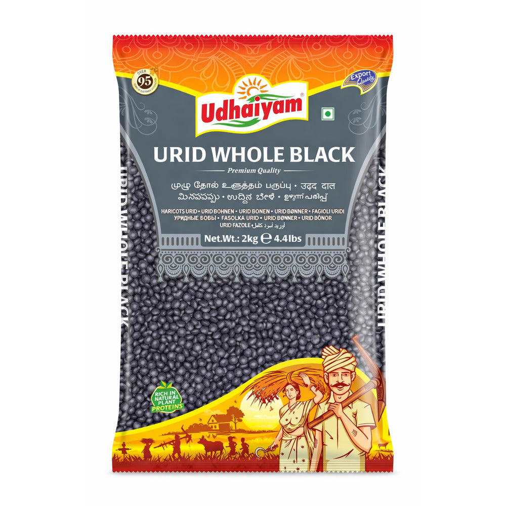 Udhaiyam Black Urid Whole 1kg