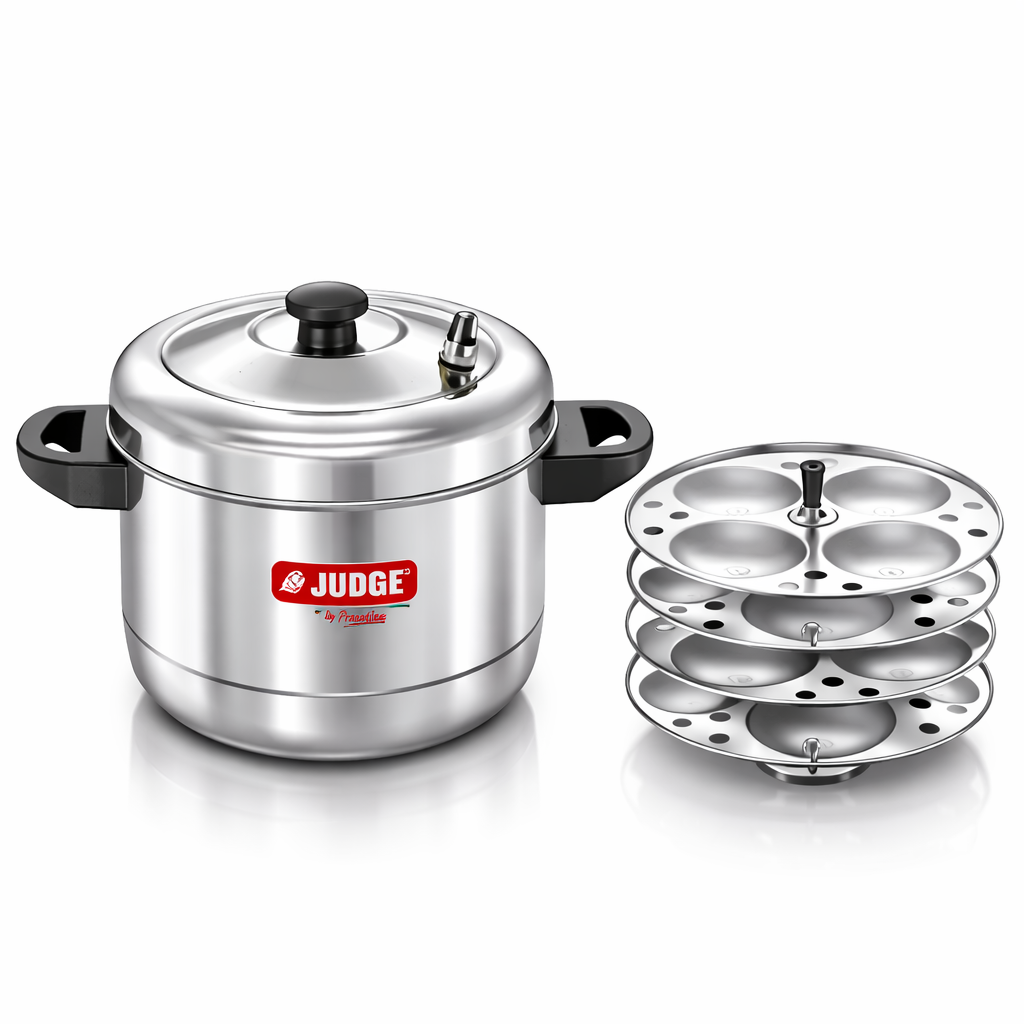 Prestige Stainless Idli Cooker with 4plates