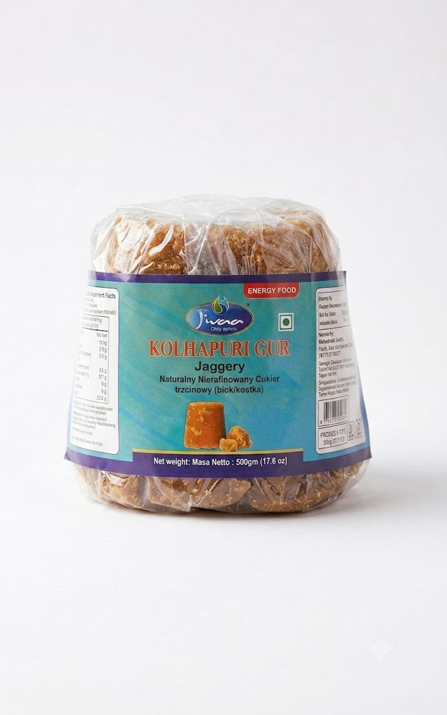 Jivaa Kolhapuri Gur Jaggery 500g