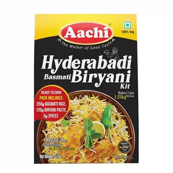 Aachi Hyderabadi Basmati Biryani Kit 375g
