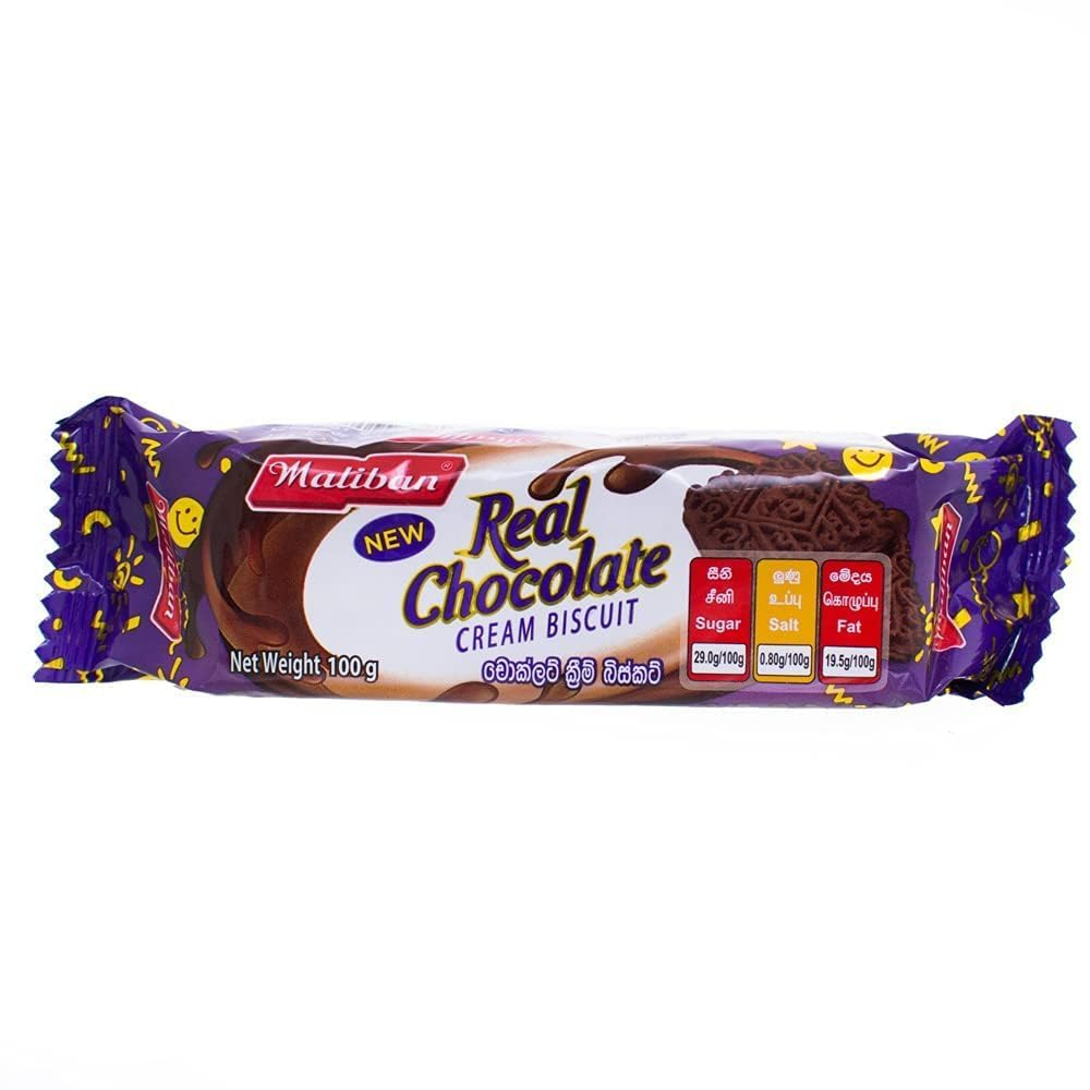 maliban chocolate creme biscuit 100g