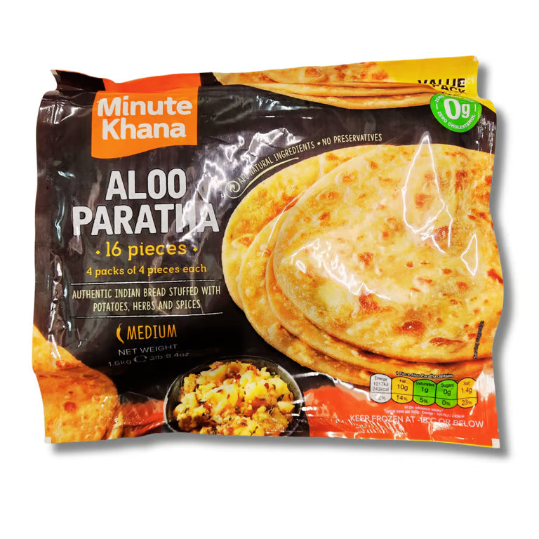 Haldiram's Aloo Paratha 1.6kg (16 pcs)