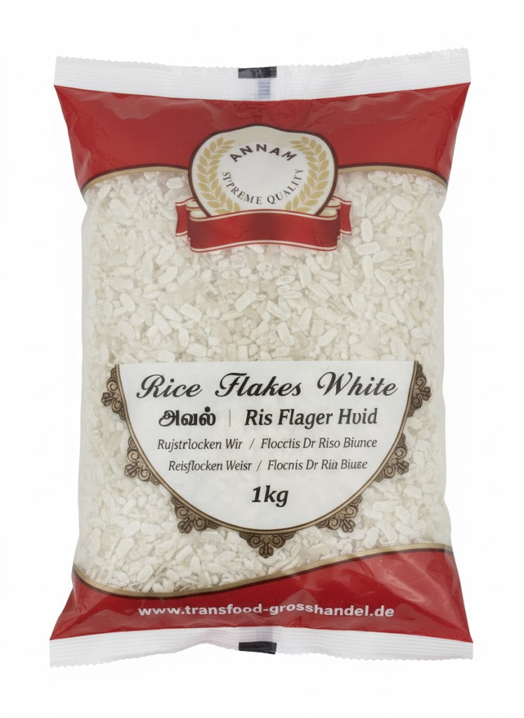 Annam White Rice Flakes 1kg
